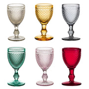 Bicos Cordial or Shot Glasses, Set of 6 by Vista Alegre
