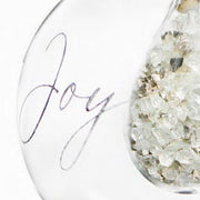 Anna New York Holiday Joy 5" Crystal & Silver Ornament