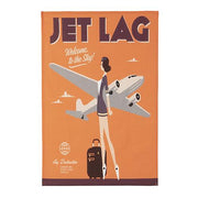 Jet Lag Tea Towel by MISTERATOMIC