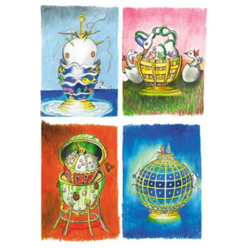 Alessi Fleur de Jori Christmas Ornaments, Series II by Marcello Jori