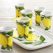 Italian Ceramic Lemon Olive Oil Cruet, 11" by Abbiamo Tutto